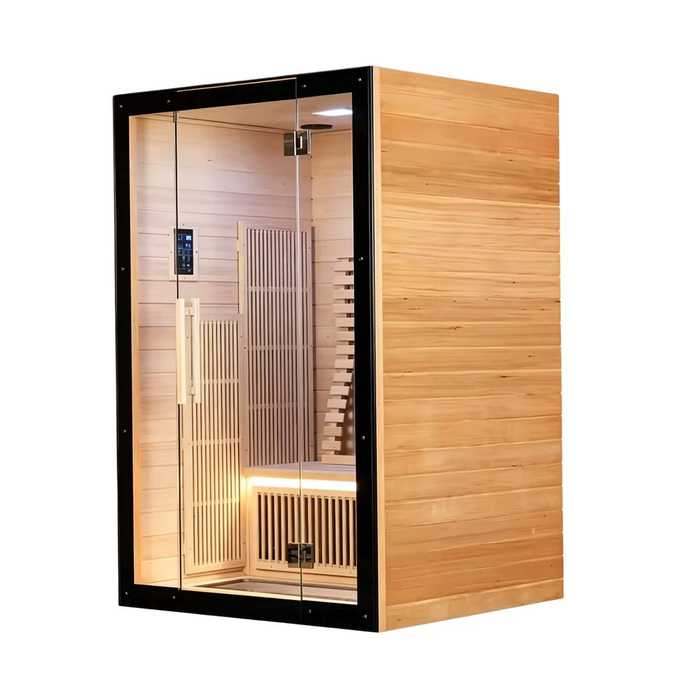 Aurora two person full spectrum infrared sauna