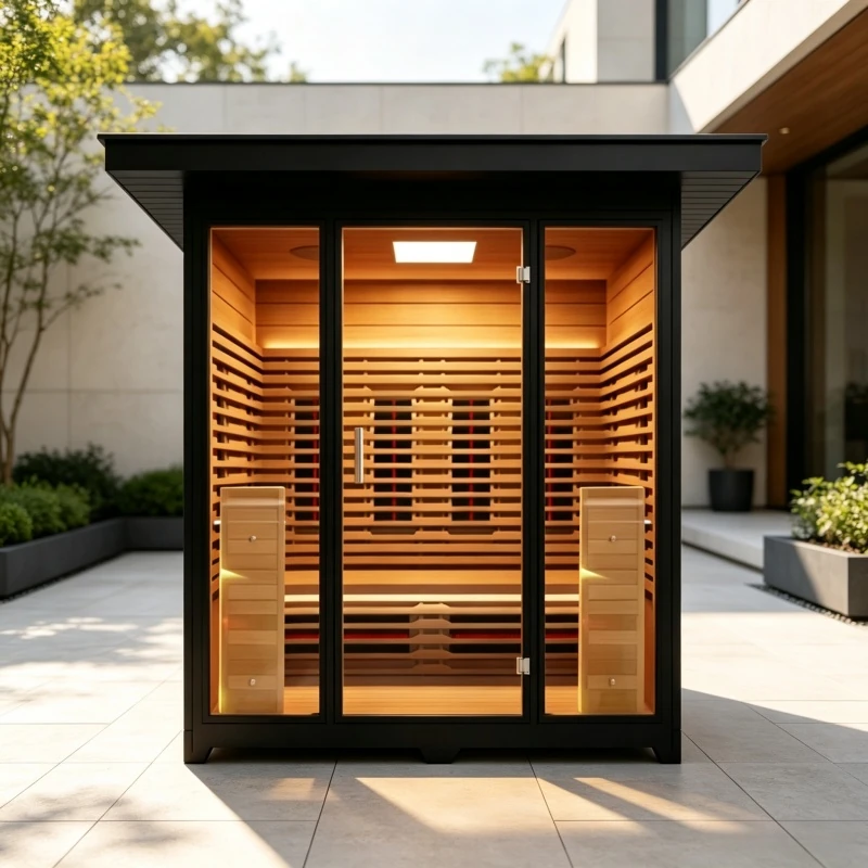 Vesper 4 4-person outdoor sauna